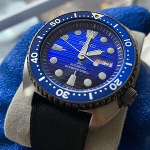 SOLD: Seiko Prospex Turtle - “Save the Ocean” - 45mm Automatic Dive Watch